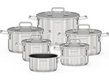 Topf-Set Hanseatic "Daily", Silber (Silberfarben), TöPfe, Mit Antihaftbeschichtung, FüR Alle Herdarten, Induktion