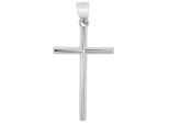 KettenanhäNger Adelia´s "Zeitloser Kreuz AnhäNger Aus 925 Sterling Silber", Silber, SchmuckanhäNger, Damen, Silber 925 (Sterlingsilber), KettenanhäNger