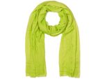 Schal styleBREAKER "Leichter Schal Einfarbig", Damen, GrüN (ApfelgrüN), Obermaterial: 50% Viskose Cv. 50% Baumwolle Co., Modisch, ModetüCher Schal