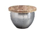 Wohnling WL6.310 Couchtisch Silbern 60 Cm X 60 Cm X 43 Cm
