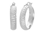 Paar Creolen Firetti "Schmuck Geschenk Silber 925 Ohrschmuck Ohrringe", Silber (Silberfarben), Ohrringe, Damen, Silber 925 (Sterlingsilber)