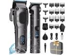 Männer Professionell, Haarschneidemaschine profi zum Haareschneider, Haarschneider Herren und Trimmer Set, Elektrischer Trimmer Herren mit Paket Box