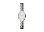 Quarzuhr Emporio Armani "Sinfonia", Silber (Edelstahlfarben), Armbanduhren, Damen, Quarzuhr, Armbanduhr, Damenuhr, Edelstahlarmband, Analog