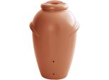 Regentonne Prosperplast "Aquacan Baby", Orange (Terracotta), H:113Cm Ø:56Cm, Polyethylen, Regentonnen, ØXh: 56X113 Cm