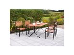 Merxx Schlossgarten Set 5Tlg. Tisch 160X90 Cm