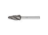 Pferd Tools Hartmetall HochleistungsfräSstift ALU Rundbogen RBF Ø 12X25Mm Schaft-Ø 6Mm FüR Alu/Ne Metalle Hicoat (21117885)