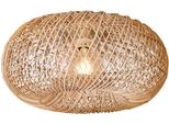 Good & Mojo Deckenleuchte "Arizona", Beige (Natur), 1, Ø 50Cm H: 36Cm, Leuchten, Deckenleuchte