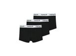 Trunk name it "Nkmboxer 3P", MäDchen, Gr. 86, 3 Stk., Weiß (Schwarzdetail:Hellweiß Waistband), Jersey, Obermaterial: 95% Baumwolle, 5% Elasthan, Unifarben, Eng, Unterhosen, Eng, Jersey, Logoschriftzug, Angesetztes BüNdchen