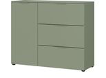 Sideboard Germania "Savoca", GrüN (TaupegrüN), B:109Cm H:98Cm T:40Cm, Holzwerkstoff, Sideboards, Sideboard