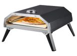 Grillmeister Gas Pizzaofen Milano Backofen bis zu 400°C Pizzabackofen Thermometer