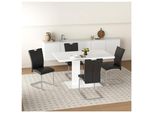 HTI-Living Schwingstuhl 4Er Set Jean