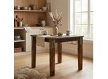 Esstisch Quadratisch 80Cm Massivholz Shabby Tisch Esszimmertisch KüChentisch