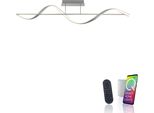 LED Deckenleuchte "Q-SWING", Stahlfarben, 1, 1 Stk., Neuhaus Q Smart Home Lights, Leuchten, LED Deckenleuchte