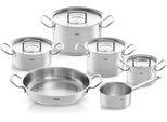 Topf-Set Fissler "Original-Profi Collection", Silber (Silberfarben), B:34Cm H:42,5Cm L:44Cm, TöPfe, Induktionsgeeignet, MetalldeckelausfüHrung, Made In Germany