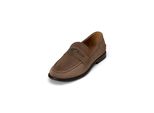 Loafer Marc O'Polo "Aus GeöLtem Veloursleder", Damen, Gr. 42, Braun (Faded Braun), Obermaterial: 100% Leder, Schuhe Loafer