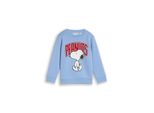 Tom Tailor Jungen Sweatshirt Mit Snoopy-Print, Blau, Uni, Gr. 92/98