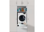 Mehrzweckschrank wimex "Multiraumkonzept", Weiß, B:170Cm H:225Cm T:69Cm, SchräNke, Mehrzweckschrank