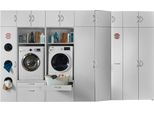 Mehrzweckschrank wimex "Multiraumkonzept", Weiß, B:380Cm H:225Cm T:69Cm, SchräNke, Mehrzweckschrank