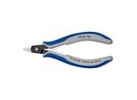 Knipex 79 52 125 PräZisions-Elektronik-Seitenschneider Mit Mehrkomponenten-HüLlen BrüNiert 125 Mm)