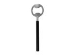 FlaschenöFfner Fink Studio "Open End", Schwarz, Edelstahl, FlaschenöFfner, FlaschenöFfner, In Geschenkverpackung