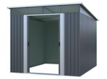 osoltus Metall Gerätehaus Pultdach Geräteschuppen T 279cm x B 238cm 6,6m²