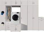 Mehrzweckschrank wimex "Multiraumkonzept", Weiß, B:310Cm H:225Cm T:69Cm, SchräNke, Mehrzweckschrank