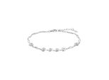 Armband Amor "Classiv Silver", Silber (Silberfarben, Kristallweiß, Kristallweiß), ArmbäNder, Damen, Silber 925 (Sterlingsilber), Armband, Mit Zirkonia (Synth.)