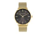 Quarzuhr Tom Tailor, Gold (Goldfarben), Armbanduhren, Herren, Quarzuhr, Armbanduhr, Herrenuhr, Edelstahlarmband, Analog