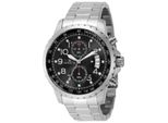Invicta Specialty 69789 Herrenuhr - Quarzwerk - Stahl Mit Schwarzem Zifferblatt - 47 Mm