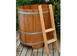 Badebottich Weka, Beige (Natur), B:75Cm H:100Cm L:110Cm, Badebottiche, Bxlxh: 75X110X100 Cm