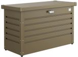 Gartenbox BioHort "Freizeitbox Gr. 100, Verschiedene Farben", Braun (Bronze, Metallic), B:101Cm H:61Cm T:46Cm, Stahl, Aufbewahrungsboxen, Gartenbox, 101X46X61 Cm, FormschöNe & Langlebige Box