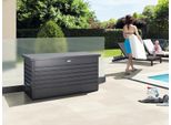 Aufbewahrungsbox BioHort "Freizeitbox 180", Grau (Dunkelgrau), B:181Cm H:71Cm T:79Cm, Stahl, Aufbewahrungsboxen, Aufbewahrungsbox, Bxtxh: 181X79X71 Cm