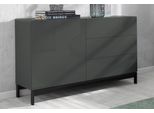 Sideboard Home Affaire "Metis", Grau (Anthrazit Hochglanz), B:110Cm H:72Cm T:40Cm, Sideboards, Sideboard, Breite 110 Cm