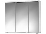 Spiegelschrank Jokey "Trava", Weiß, B:75Cm H:65Cm T:22Cm, Mdf, SchräNke, Spiegelschrank, 75 X 65 X 22 Cm