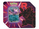 Pokemon Team Rocket Tins: Team Rockets Nidoking ex Tin