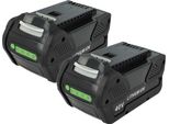 vhbw 2x Akku kompatibel mit McCulloch LI 40CS, LI 40HT, LI 40GB, alle 40V Produkte, LI 40T Werkzeug (4000 mAh, Li-Ion, 40 V)