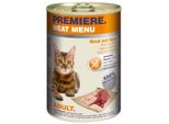 Premiere Menu Viande Adulte BœUf Et Poulet 24X400 G