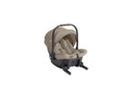 Joie Signature Babyschale Sprint, Sand, Textil, 45x58x64 cm, ECE R 129, abnehmbarer und waschbarer Bezug, feststellbare Schaukelfunktion, Sonnendach, integriertes Gurtsystem, optimaler Aufprallschutz, schadstoffgeprüft, schnell leicht im Auto montierbar, Isofix-Befestigung, 3-Punkt-Gurt, Baby on Tour, Babyschalen, Babyschalen