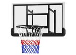 Wand-Basketballkorb – verstellbarer Basketballkorb | Farbe: Schwarz