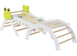 Kletterset für Kleinkinder mit Rutsche und Rampe - 7-in-1-Spielcenter