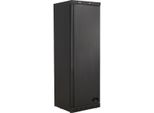 Gastro Kühlschrank | Lagerkühlschrank | Gewerbekühlschrank | 1 Tür | Schwarz | 361 Liter | 0 bis +8 °C