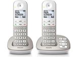 Philips Schnurlostelefon mit Anrufbeantworter XL4951S/38, 50 Eintragungen