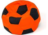 Puff GO GIFT Schwarz Orange Oxford Fußball