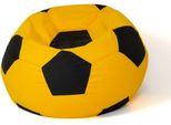 Puff GO GIFT Gelb Gelb Schwarz Oxford Fußball