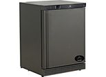 Gastro Kühlschrank | Lagerkühlschrank | Gewerbekühlschrank | 1 Tür | Schwarz | 129 Liter | +2 bis +8 °C