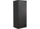 Gastro Kühlschrank | Lagerkühlschrank | Gewerbekühlschrank | 1 Tür | Schwarz | 620 Liter | 0 bis +8 °C