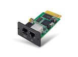 V7 SNMP-Netzwerkkarte für USV, Netzwerk-Management-Karte, Schwarz, Grün, Status, RFC1213, RFC1628, Proprietary MIB, SNMP-V1, SNMP-V2, SmartSlot