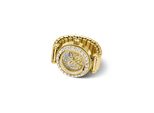 Quarzuhr Guess "Anna", Goldfarben, Armbanduhren, Damen, Quarzuhr, Armbanduhr, Damenuhr, Edelstahlarmband, Analog