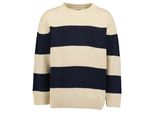 Strickpullover Blue Seven "Blue Seven Pullover", Jungen, Gr. 128, 5900, Nachtblau, 100% Polyester, Normal, Rundhals, Pullover Strickpullover