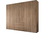 DrehtüRenschrank Staud "DrehtüRenschrank Extenso", Braun (Artisan Eiche), B:298Cm H:222Cm T:63Cm, Holzwerkstoff, SchräNke, DrehtüRenschrank, Mit 3 FrontschubkäSten